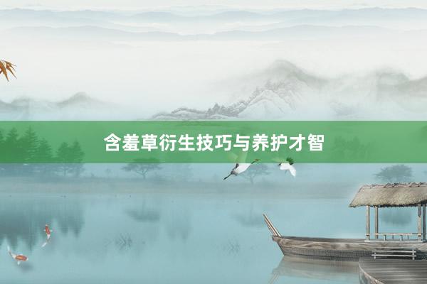 含羞草衍生技巧与养护才智